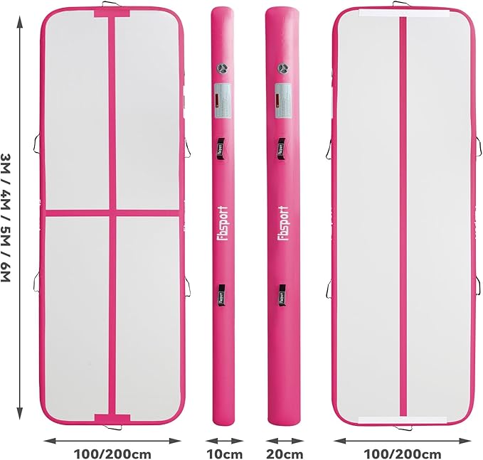 airtrack mata gimnastyczny fbsport 200 x 100 x 10 cm (kopia)