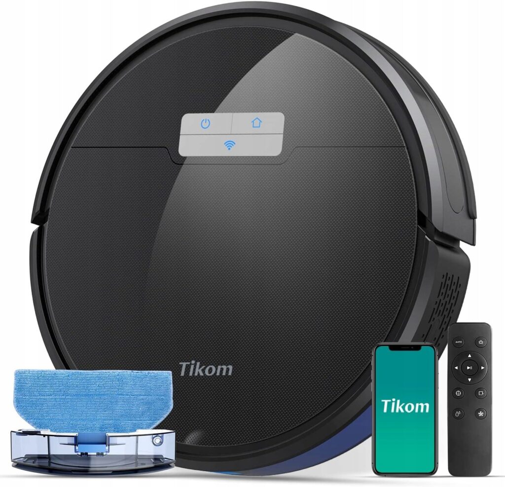 robot 2w1 tikom g8000 pro – odkurzanie i mopowanie
