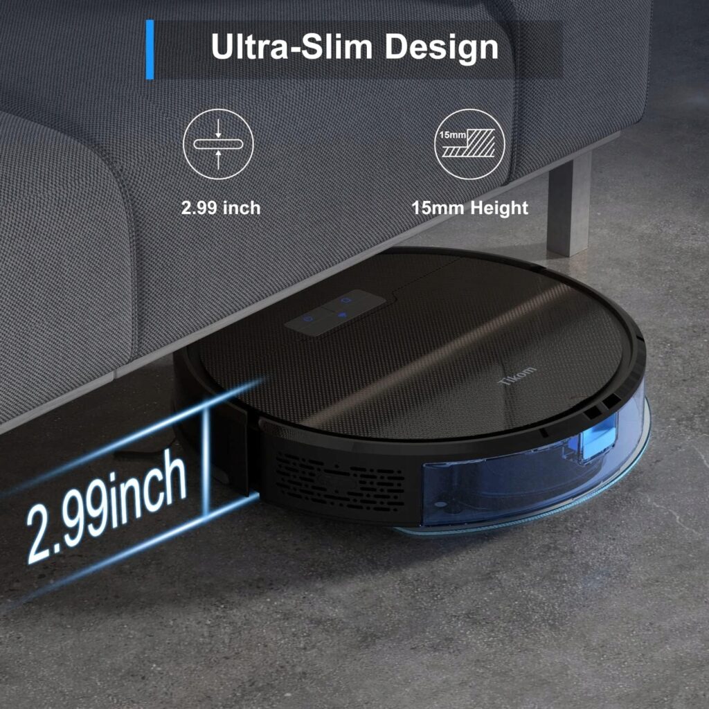 robot 2w1 tikom g8000 pro – odkurzanie i mopowanie